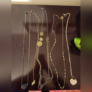 Elegant Gold and Silver Necklace Set